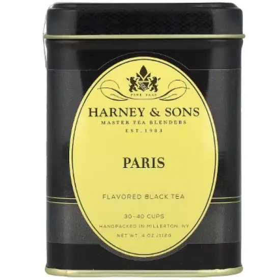 Harney & Sons, Black Tea, Paris, 4 oz (112 g) image {2}