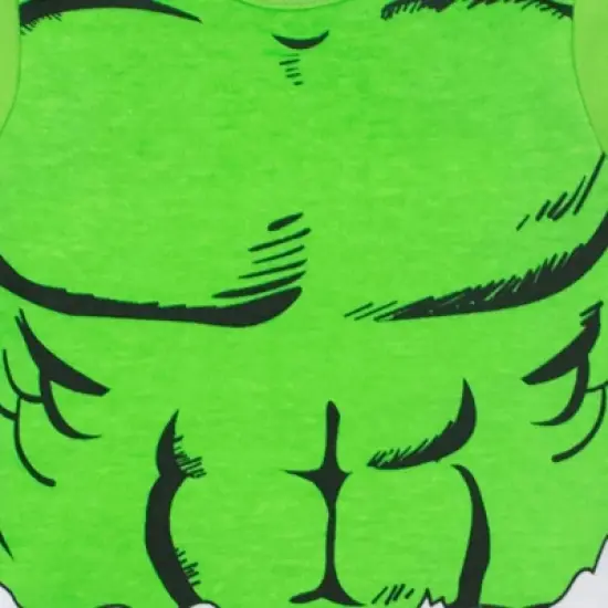 Marvel Avengers Captain America Spider-Man Thor Hulk Cosplay Short Sleeve Baby Bodysuit and Hat Newborn to Infant image {3}