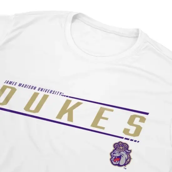 Men's James Madison University Men's Sport Active T-Shirt SleekWhite image {4}