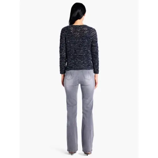 NIC + ZOE Midnight Sky Crochet Cardigan image {2}