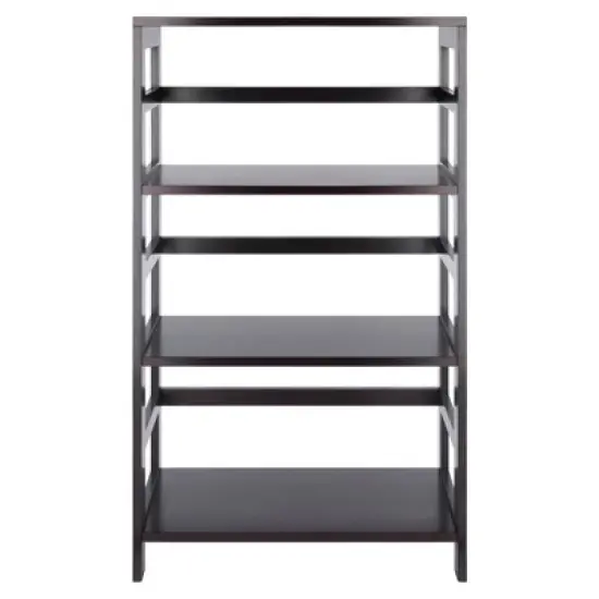 42" 3 Section Wide Bookshelf Espresso - Winsome image {1}