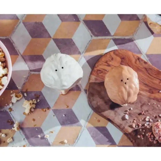 Silver Buffalo The Golden Girls Rose and Blanche Ceramic Salt and Pepper Shakers | Set of 2 image {5}