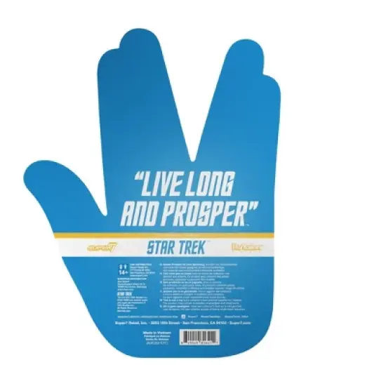 Super7 ReAction Figures: Star Trek - Spock Live Long and Prosper Exclusive image {3}