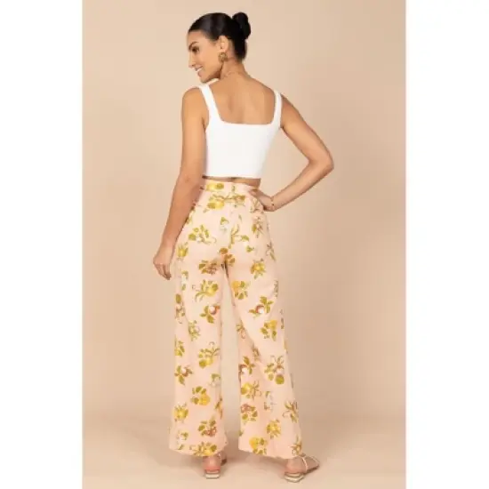 Petal and Pup Womens Cecily High Waisted Wide Leg Pants image {1}