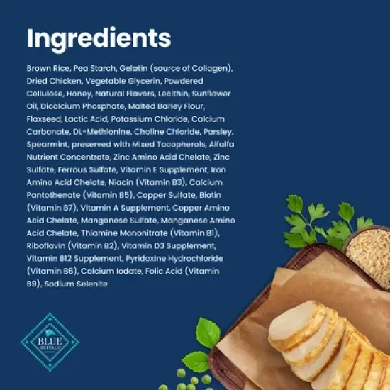 Blue Buffalo Dental Chew Large Flavored Dog Treat - 11oz image {4}