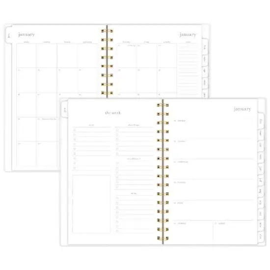 Sugar Paper Essentials 8.5"x6.125" Small 2026 First Pink Dot Planner image {1}