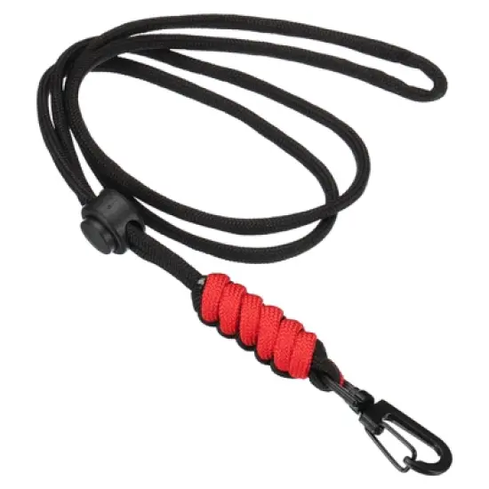 Unique Bargains Polyester Wear-resistant Lightweight ID Card Neck Lanyards with Hooks image {9}