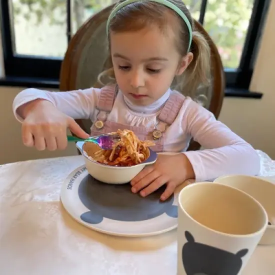 Red Rover 7" 4pk Bamboo Kids' Animal Plates image {1}