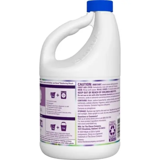 Clorox Scentiva Bleach Laundry Additive - Lavender - 81oz image {5}