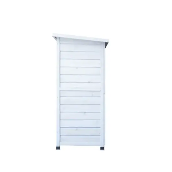 VASIP Rabbit Hutch Outdoor,2-Story Rabbit Cage with Run and 2 Removable,No-Leak Trays, Non-Slip Ramp, Waterproof Roof,for Small Animal Cage image {5}