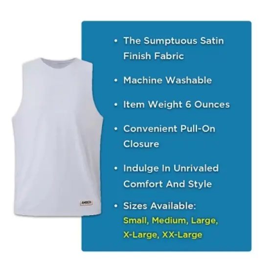 Amber Fight Gear Premium Durable Boxing Jersey with Satin Finish Fabric&ndash;Comfortable & Stylish Training Gear for Unmatched Performance, White, XX-Large image {5}