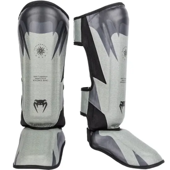Venum Stone Protective MMA Shin Instep Guards - Mineral Green image {3}