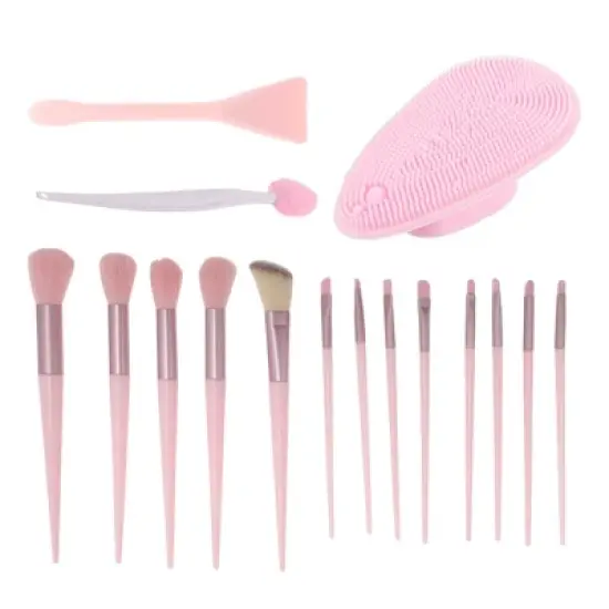 Unique Bargains Lightweight Makeup Brush 16 Pcs image {6}