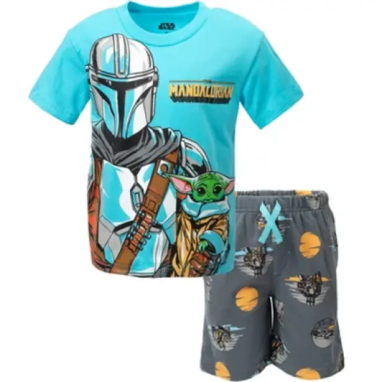 Star Wars The Mandalorian The Child T-Shirt and French Terry Shorts Outfit Set Toddler image {9}