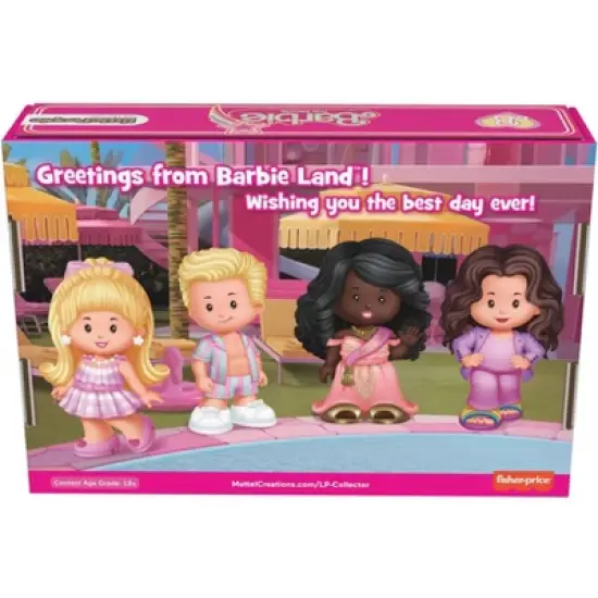 Little People Collector Barbie: The Movie Special Edition Figure Set - 4pc image {5}