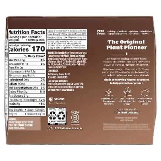 Silk Shelf Stable Non-Dairy Soy Milk image {15}