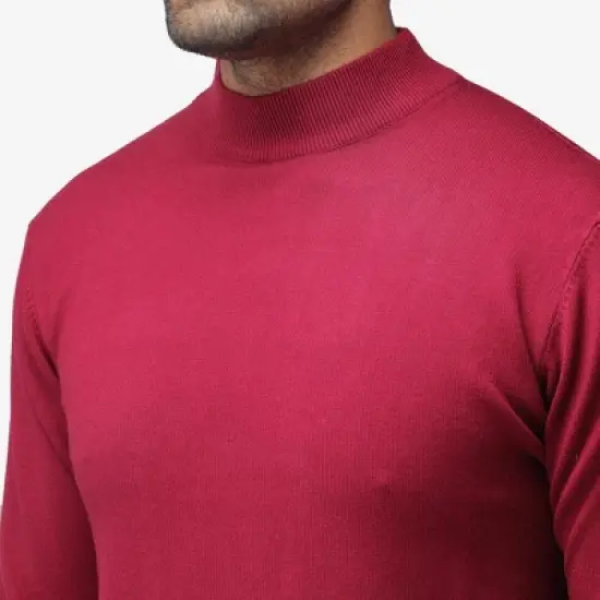 X RAY Men's Soft Slim Fit Turtleneck, Mock Neck Pullover Sweaters for Men(Big & Tall Available) image {4}