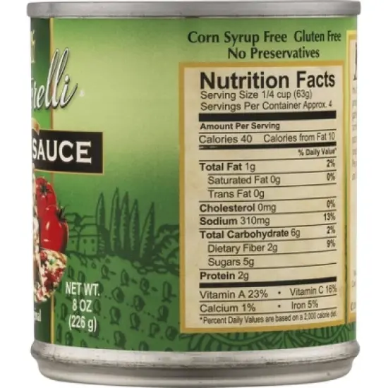 Pastorelli Pizza Sauce Italian Chef - 8oz / 12pk image {3}