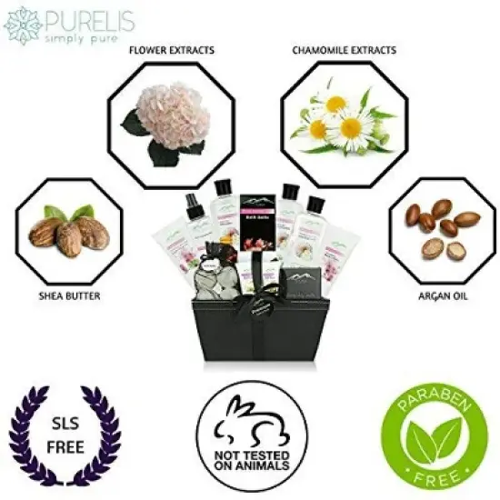 Purelis Floral Caress Spa Set image {2}