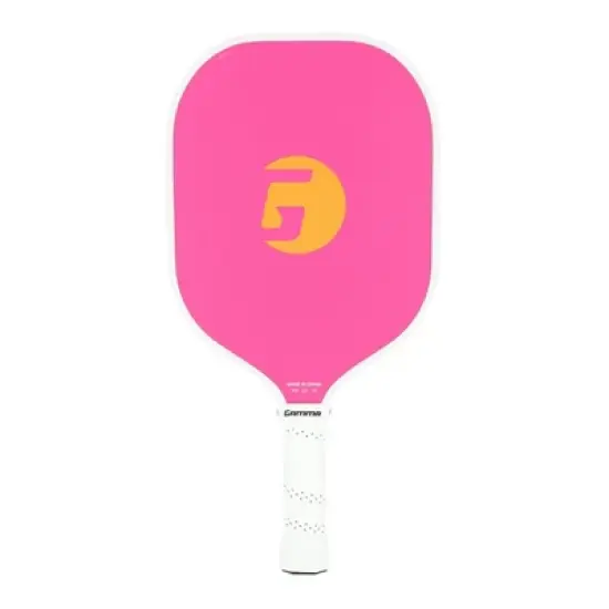 GAMMA Sports Fusion React Pickleball Paddle - Orange/Pink: Polypropylene Core, Stiff Flex image {3}
