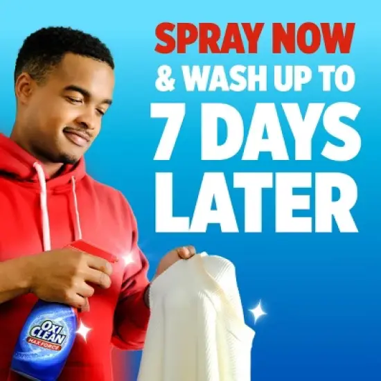 OxiClean MaxForce Laundry Stain Remover Spray - 12 fl oz image {2}