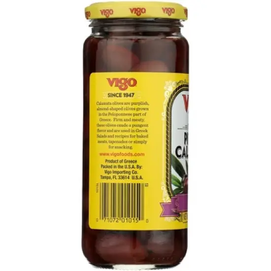 Vigo Pitted Calamata Olives - 6 pack, 7 oz image {3}