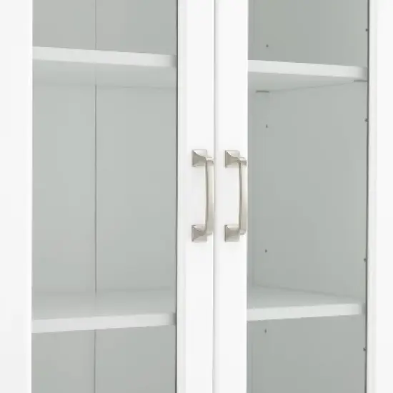 Crosley 78" Stanton Glass Door Kitchen Storage Pantry Cabinet image {10}