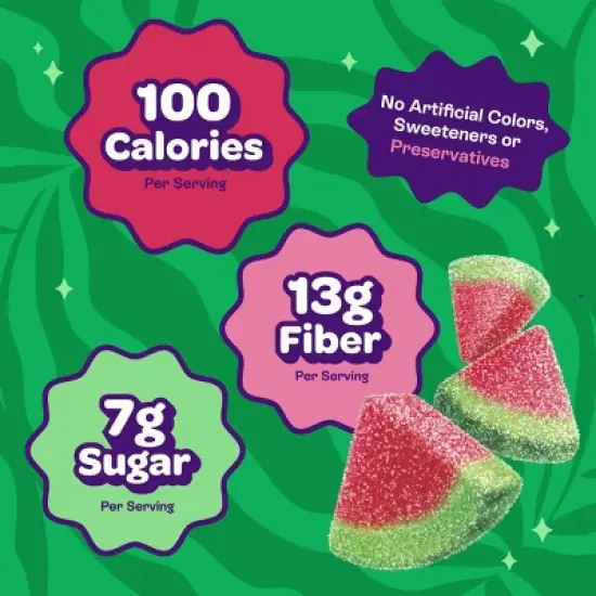 JOYRIDE Sour Watermelon Wedges - 1.8oz image {3}