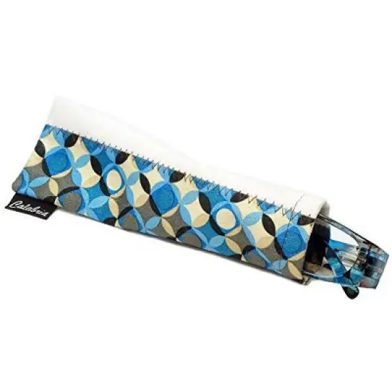 Calabria 759 Designer Acetate Reading Glasses in Blue +2.50 138mm Frame/50mm Lens Width image {2}