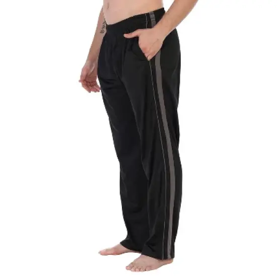 Gioberti Men's Athletic Track Pants With Zip Bottom image {3}