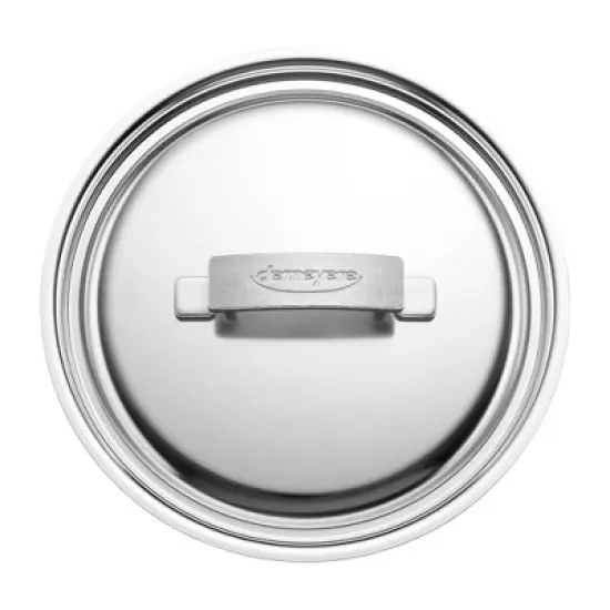Demeyere Industry 5-Ply 4-qt Stainless Steel Saucepan with Handle Helper image {3}
