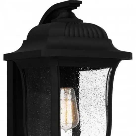 Quoizel Lighting Mulberry 1 - Light Sconce in  Matte Black image {1}