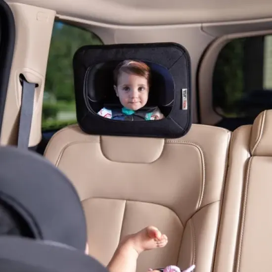 Nuby x Safe in the Seat Soft Fabric Backseat Baby View Mirror image {1}