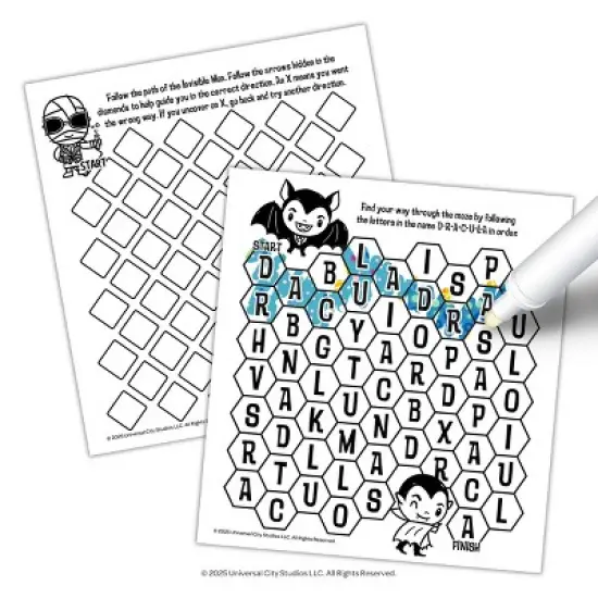 Bendon Little Monsters Licensed Imagine Ink Coloring Book image {2}