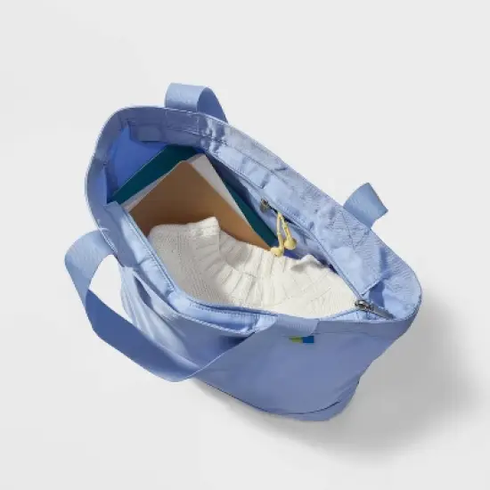 Packable Tote Blue - Open Story&trade; image {2}
