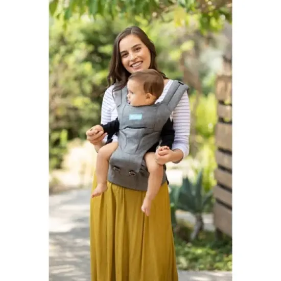 Moby 2-in-1 Baby Carrier + Hip Seat - Gray image {12}