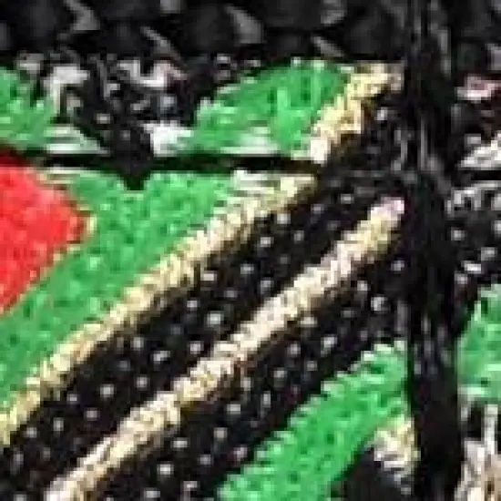 The Worthy Dog Lurex Plaid Dog Collar image {2}