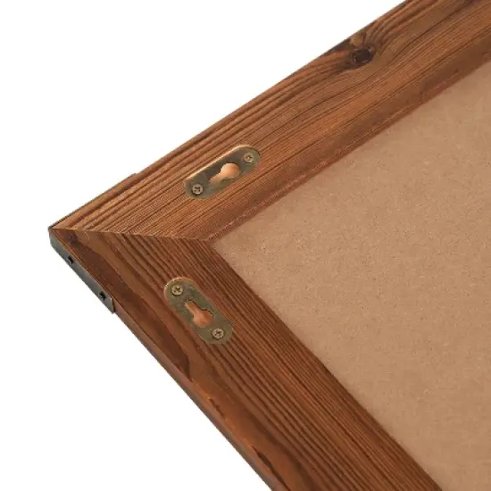 Flash Furniture Canterbury Wall Mount Magnetic Chalkboard Sign with Eraser, Hanging Wall Chalkboard Memo Board for Home, School, or Business image {8}