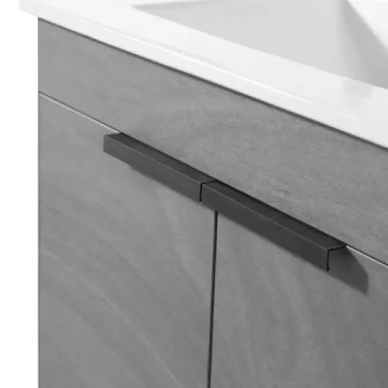 Fine Fixtures Phoenix Bathroom Vanity with White Ceramic Sink - Full Assembly Required image {7}