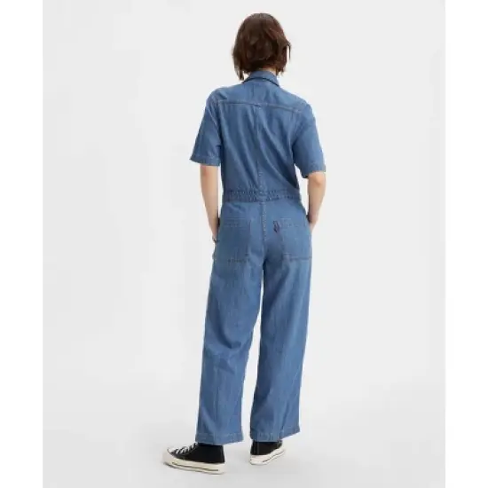 Levi's&reg; Women's Short Sleeve Heritage Jumpsuit - Playday image {2}