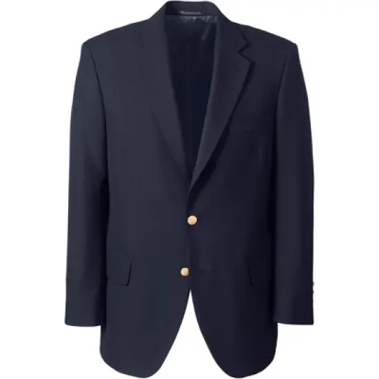 Lands' End School Uniform Men's Hopsack Blazer image {5}