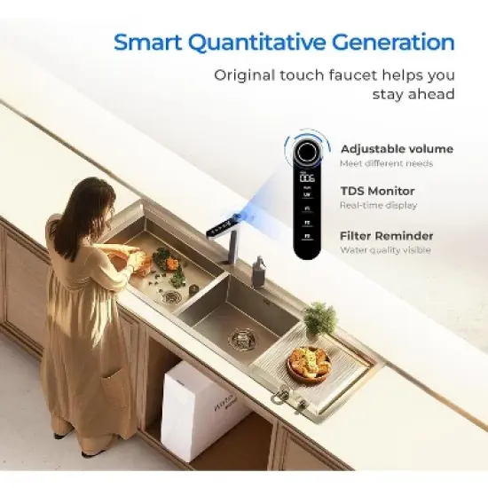 Waterdrop X12-Alkaline Mineral pH+ Reverse Osmosis System image {3}