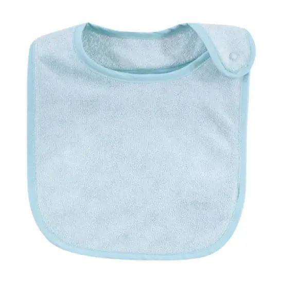 Hudson Baby Infant Unisex Rayon from Bamboo Terry Bibs, Soft Neutral, One Size image {2}