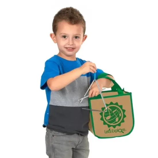 Melissa & Doug Let's Explore Camp Music Wooden and Metal Instruments Play Set - 10pc image {3}