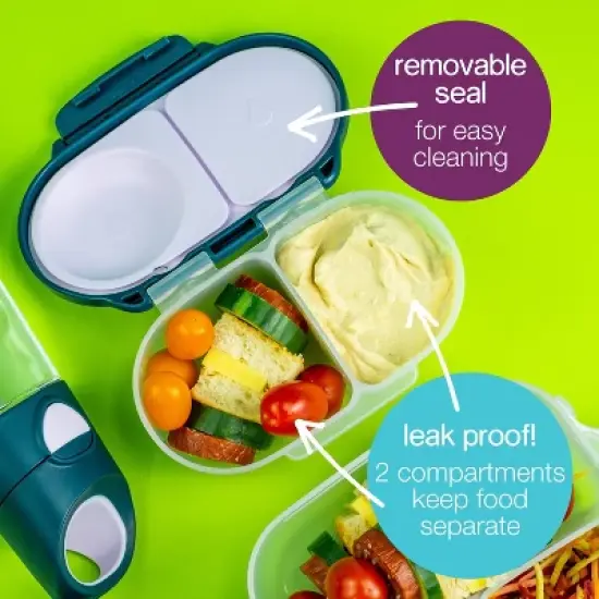 b.box Snack Box - Mini Bento Box - Blush Crush image {9}