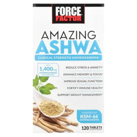 Force Factor Amazing Ashwa&reg;, 120 Tablets image {4}