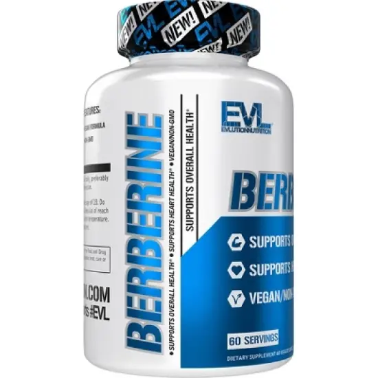 Evlution Nutrition Berberine - Heart Health - 60 Servings image {3}