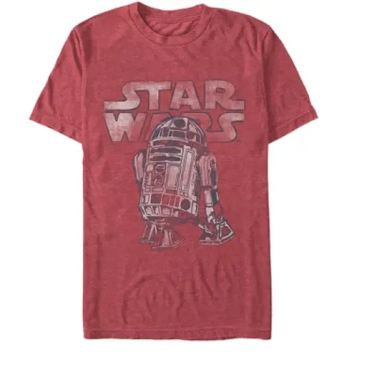 Men's Star Wars Faded R2-D2 Droid T-Shirt image {3}