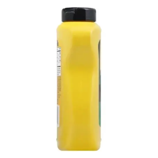 Plochmans The Works Chicago Yellow Mustard Squeeze Bottle - 12 pack, 15 oz image {3}