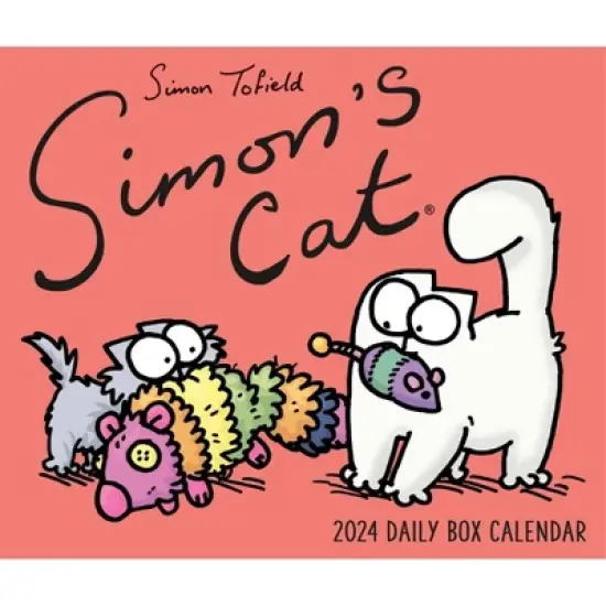Willow Creek Press 2024 Daily Desk Calendar 5.2"x6.2" Simon's Cat image {4}